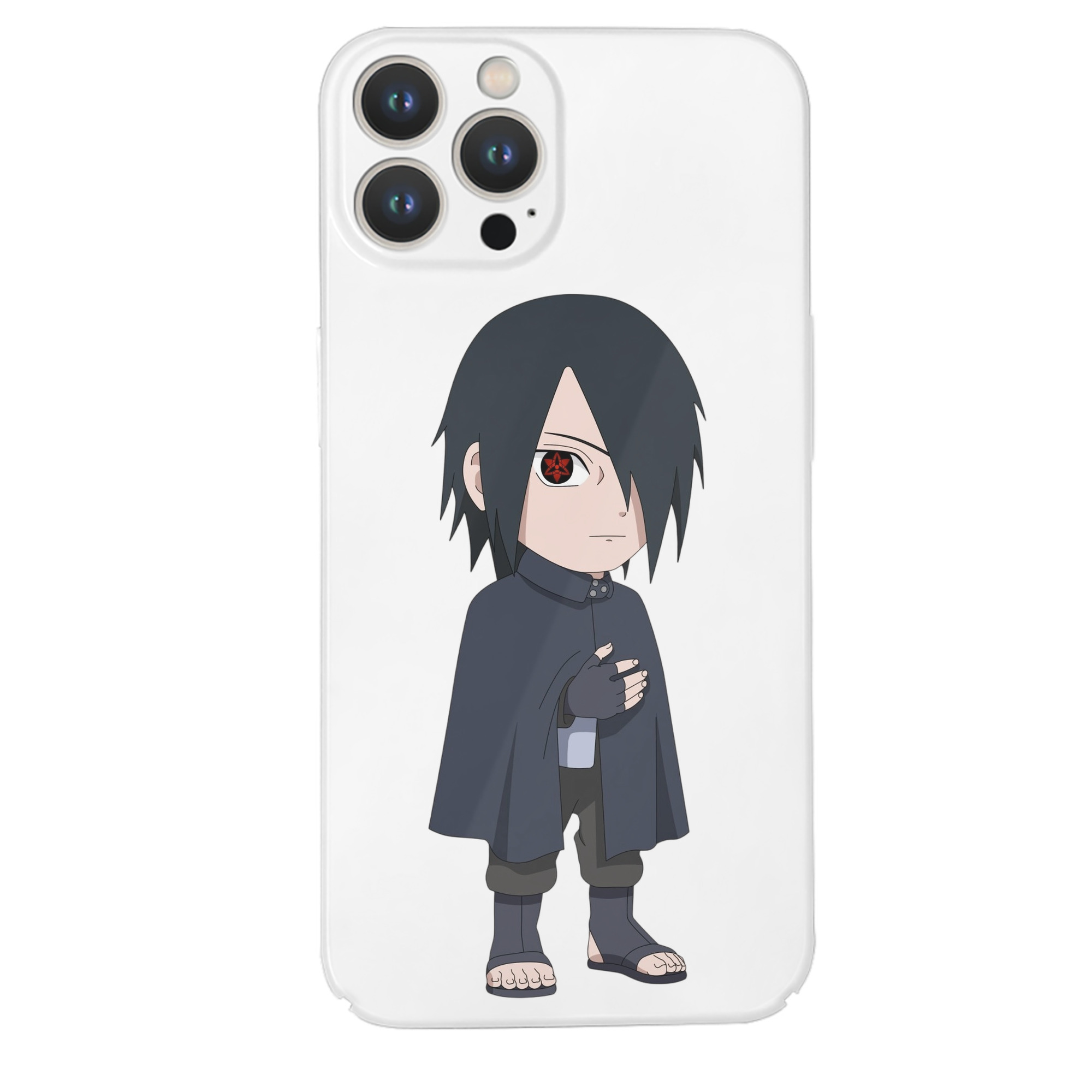 （画像用） NARUTO -ナルト- うちは サスケ Uchiha Sasuke 【iPhone 14シリーズ対応】ハードケース